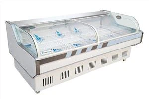 Geladeira Vitrine para Supermercado com Resfriamento Direto