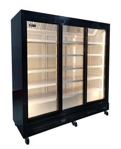 Armário de exibição da porta de vidro deslizante