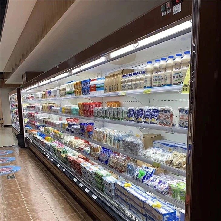 Vertical Air Curtain Cabinet