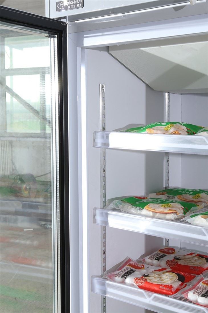 Vertical Glass Display Cabinet