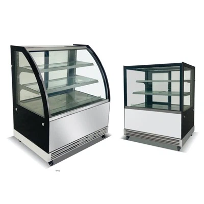 Expositor para refrigerador de bolo de padaria